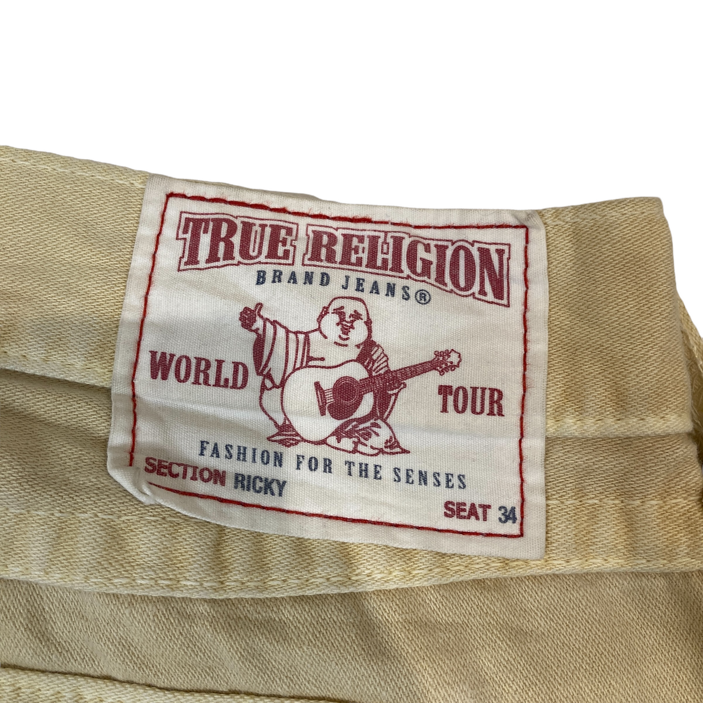 True Religion Baggy Herringbone Pants 42''