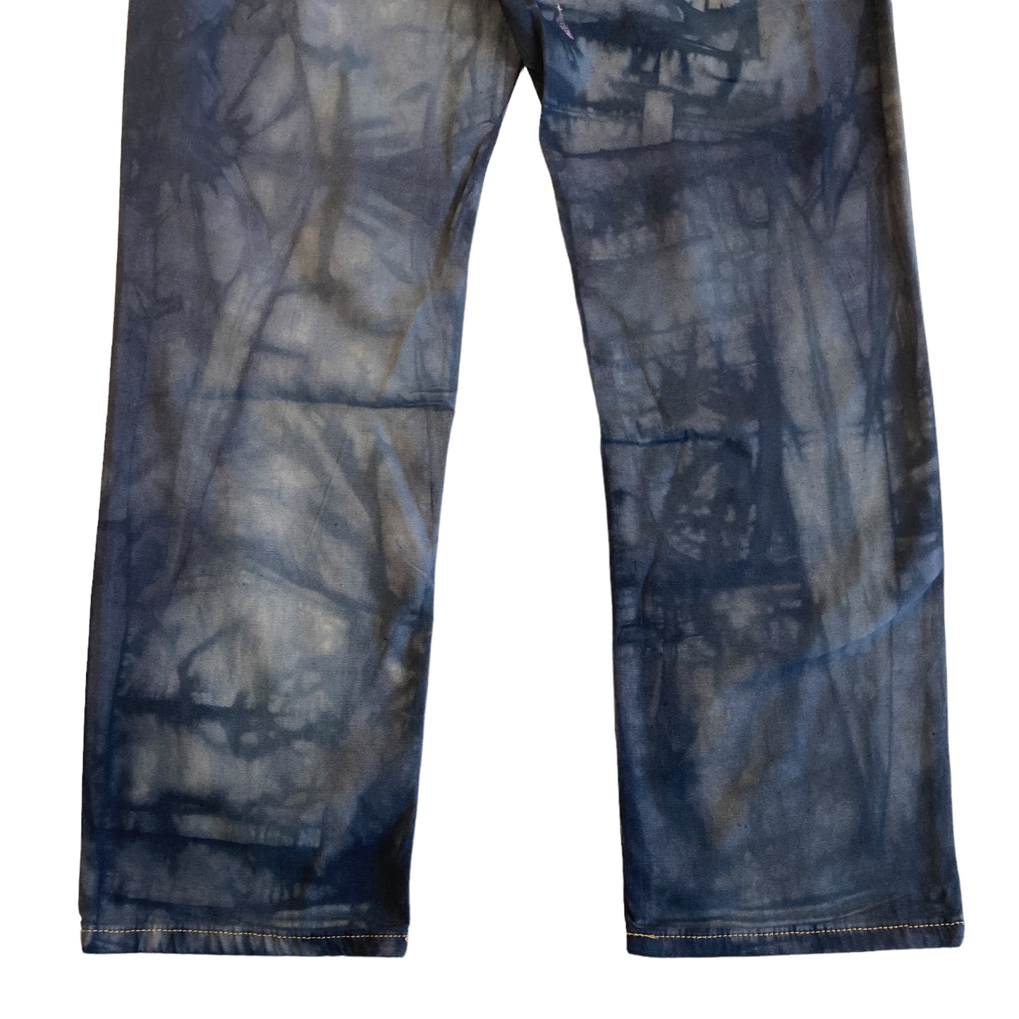 Carhartt Black Re-Active Dye Contrast Stitch Pant [ 020 ]