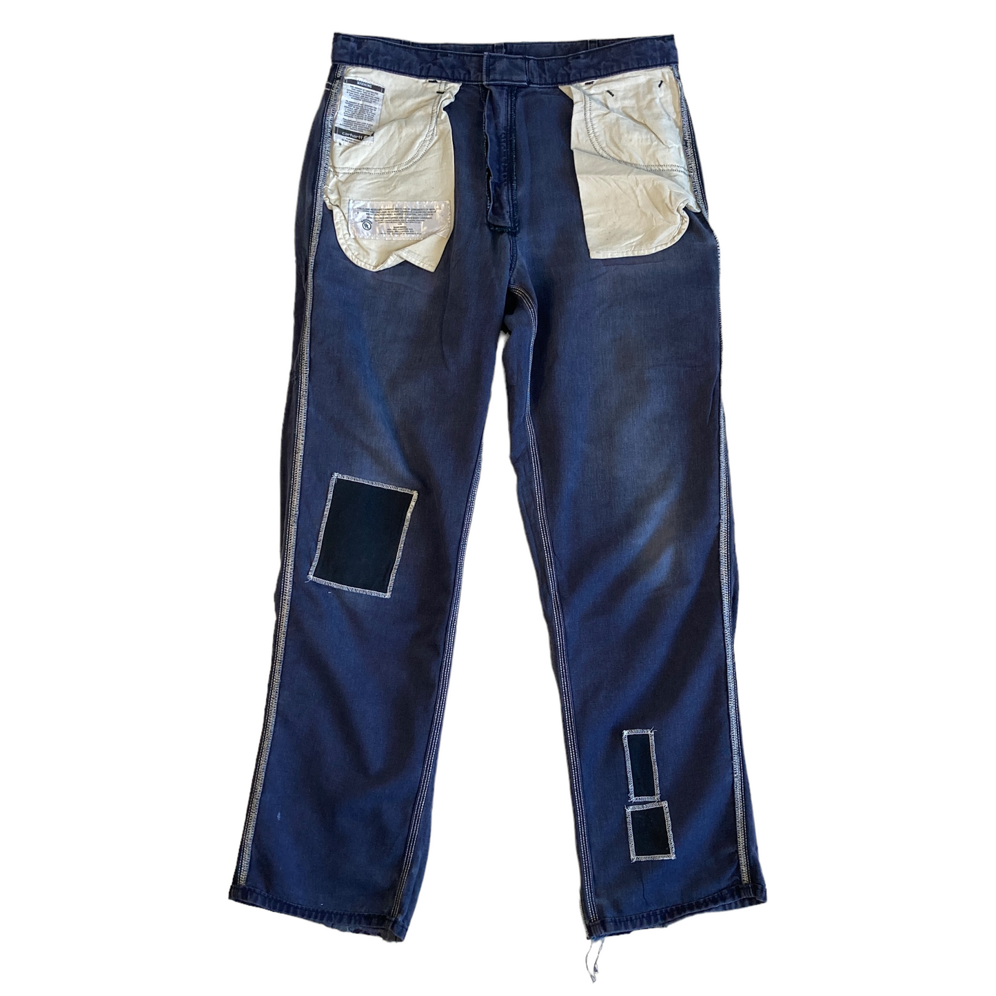 Carhartt Navy Repaired Painter Pant  [ 029 ]