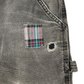 Carhartt Black Plaid Repaired Painter Shorts [ 042 ]