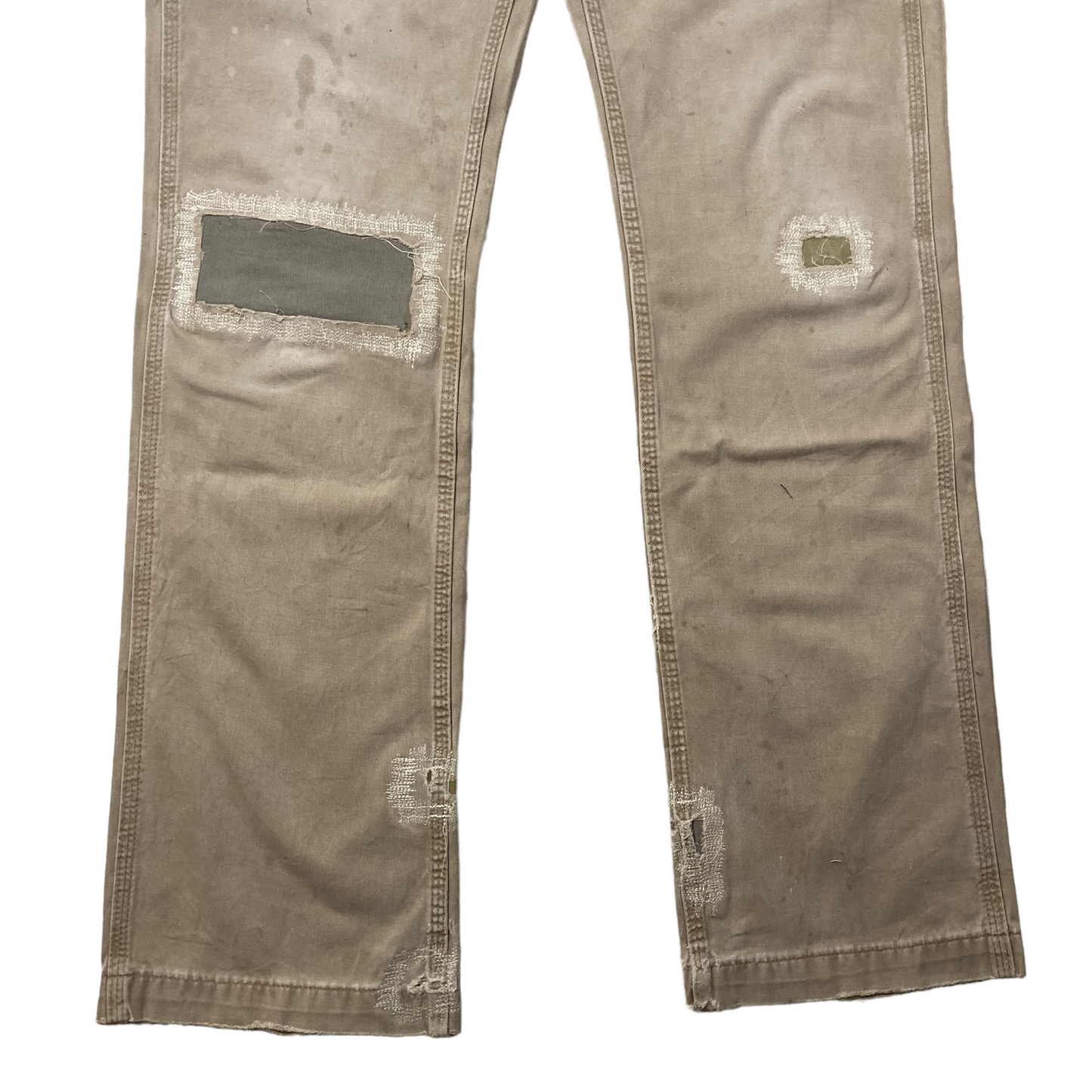 Carhartt Khaki Plaid Patchwork Painter Pant [ 052 ]