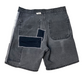 Carhartt Black Plaid Repaired Painter Shorts [ 042 ]