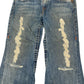 True Religion Ripped Denim Jeans [size 14]