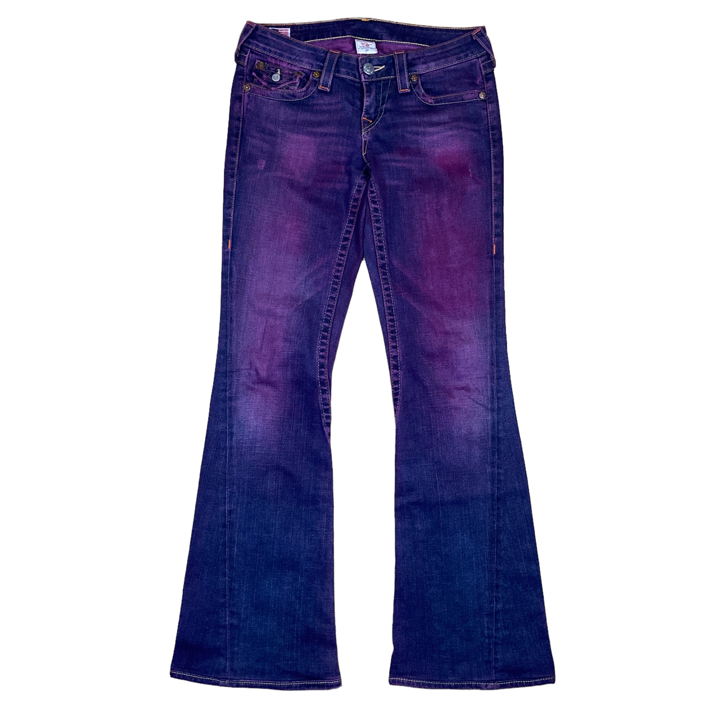 True Religion Pink Over-dye Denim 29"