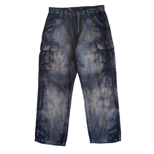 Carhartt Black Over-dye Cargo Pant  [ 021 ]