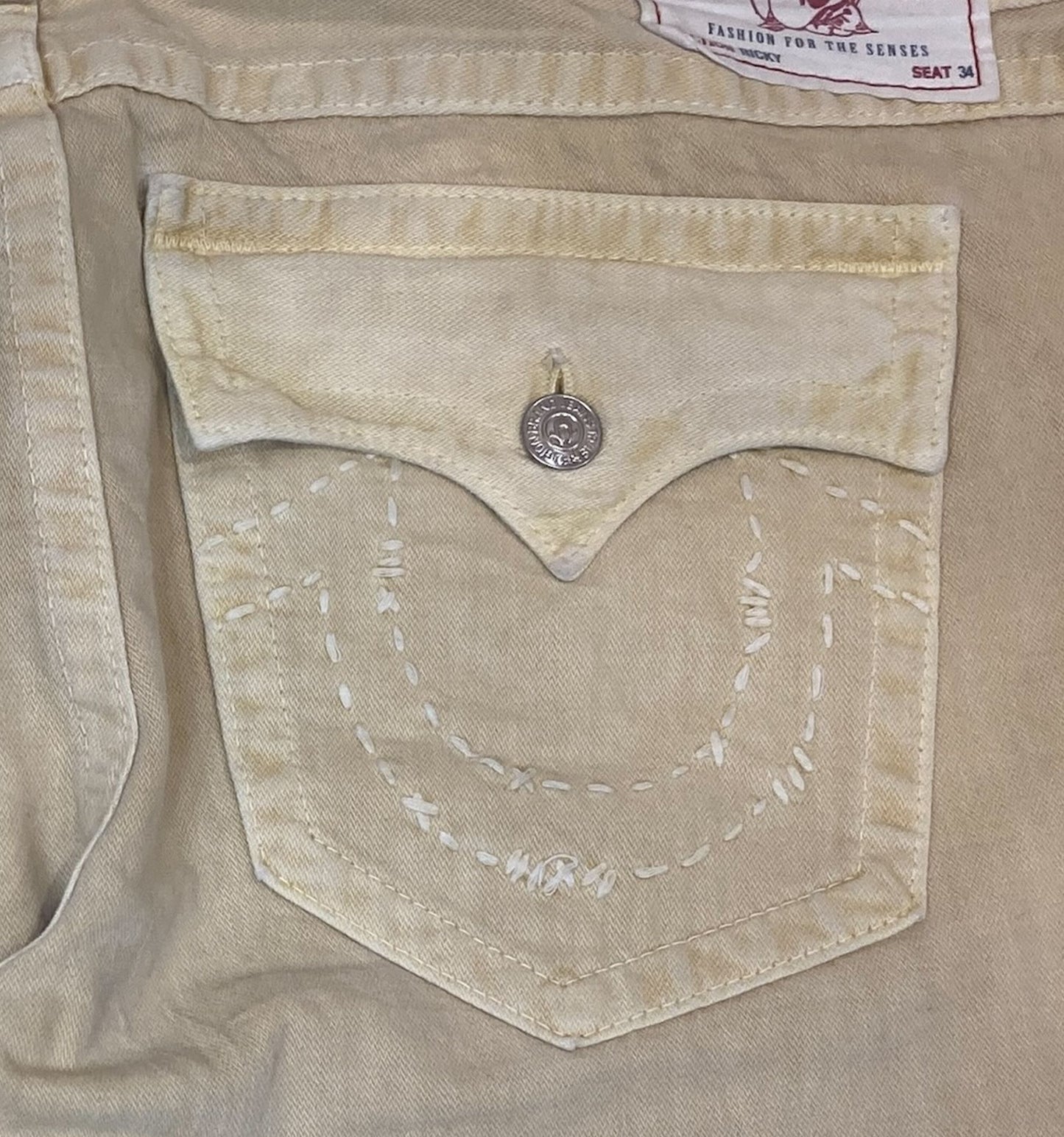 True Religion Baggy Herringbone Pants 42''